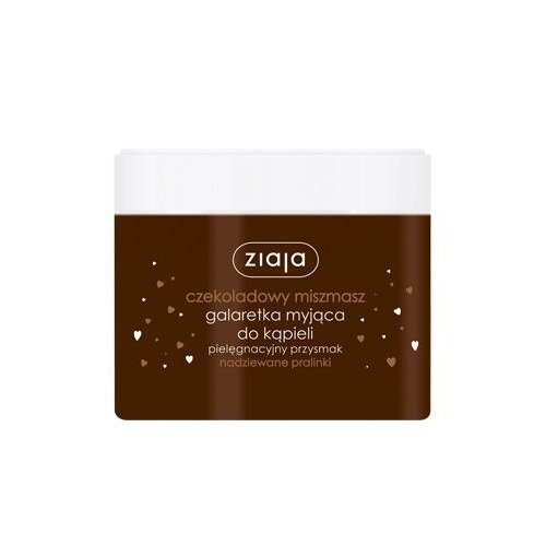 Шоколадная мешанина, желе для ванн с начинкой из пралине, 260 мл Ziaja
Шоколадная мешанина, желе для ванн с начинкой из пралине, 260 мл Ziaja