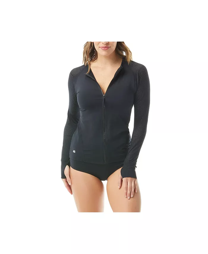 Рашгард Ava с молнией спереди Beach House Sport, черный
Рашгард Ava с молнией спереди Beach House Sport, черный