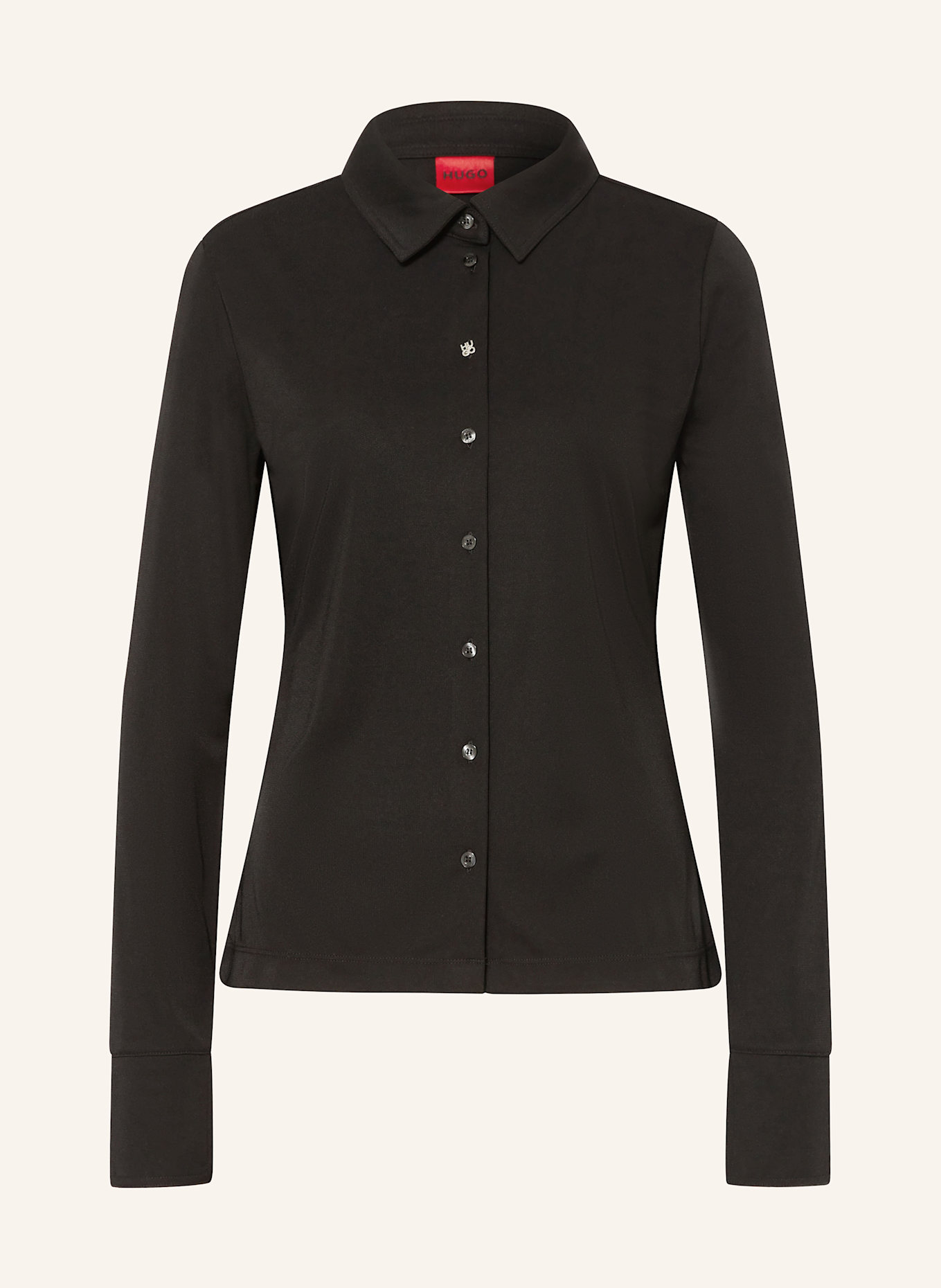 Джерси рубашка блузка Dorele Hugo, черный 
Джерси рубашка блузка Dorele Hugo, черный