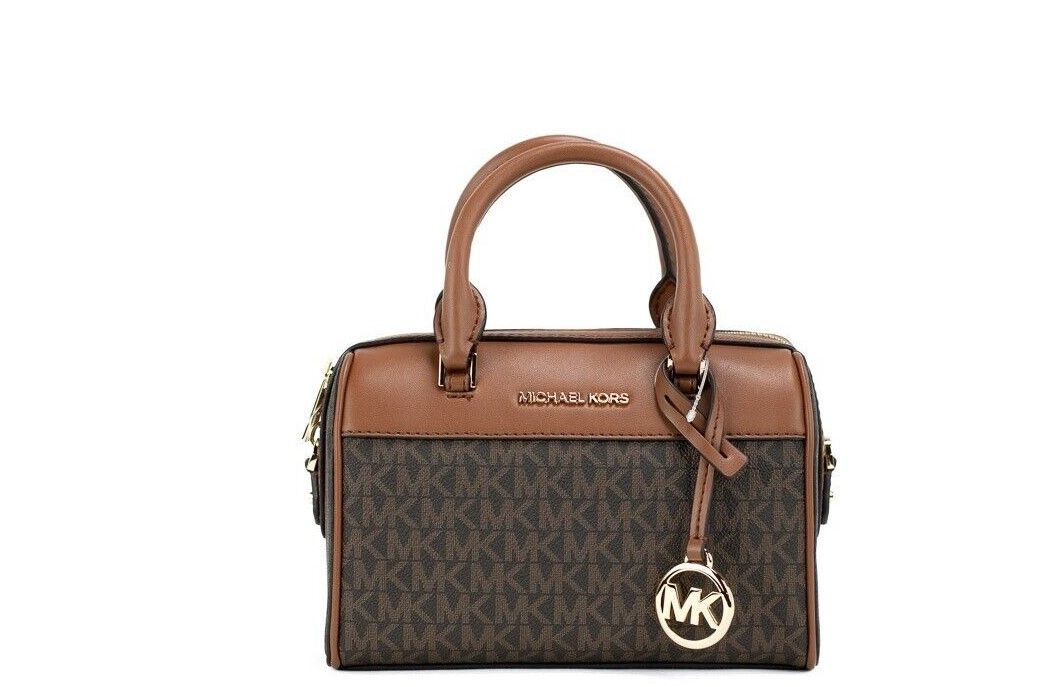 Сумка-кошелек через плечо Travel XS Brown Signature Leather Duffle Michael Kors
Сумка-кошелек через плечо Travel XS Brown Signature Leather Duffle Michael Kors