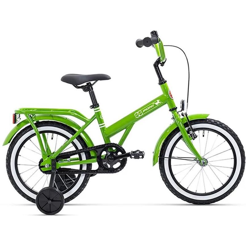 Детский велосипед Tunturi Poni U16, зеленый/белый
Детский велосипед Tunturi Poni U16, зеленый/белый