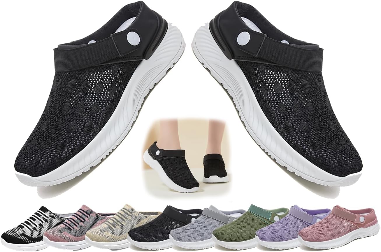 Женские легкие мужские сетчатые мюли, сабо с поддержкой свода стопы, садовая обувь, легкие плетеные тапочки, летний комфорт, дышащие без задника Generic, черный
Женские легкие мужские сетчатые мюли, сабо с поддержкой свода стопы, садовая обувь, легкие плетеные тапочки, летний комфорт, дышащие без задника Generic, черный