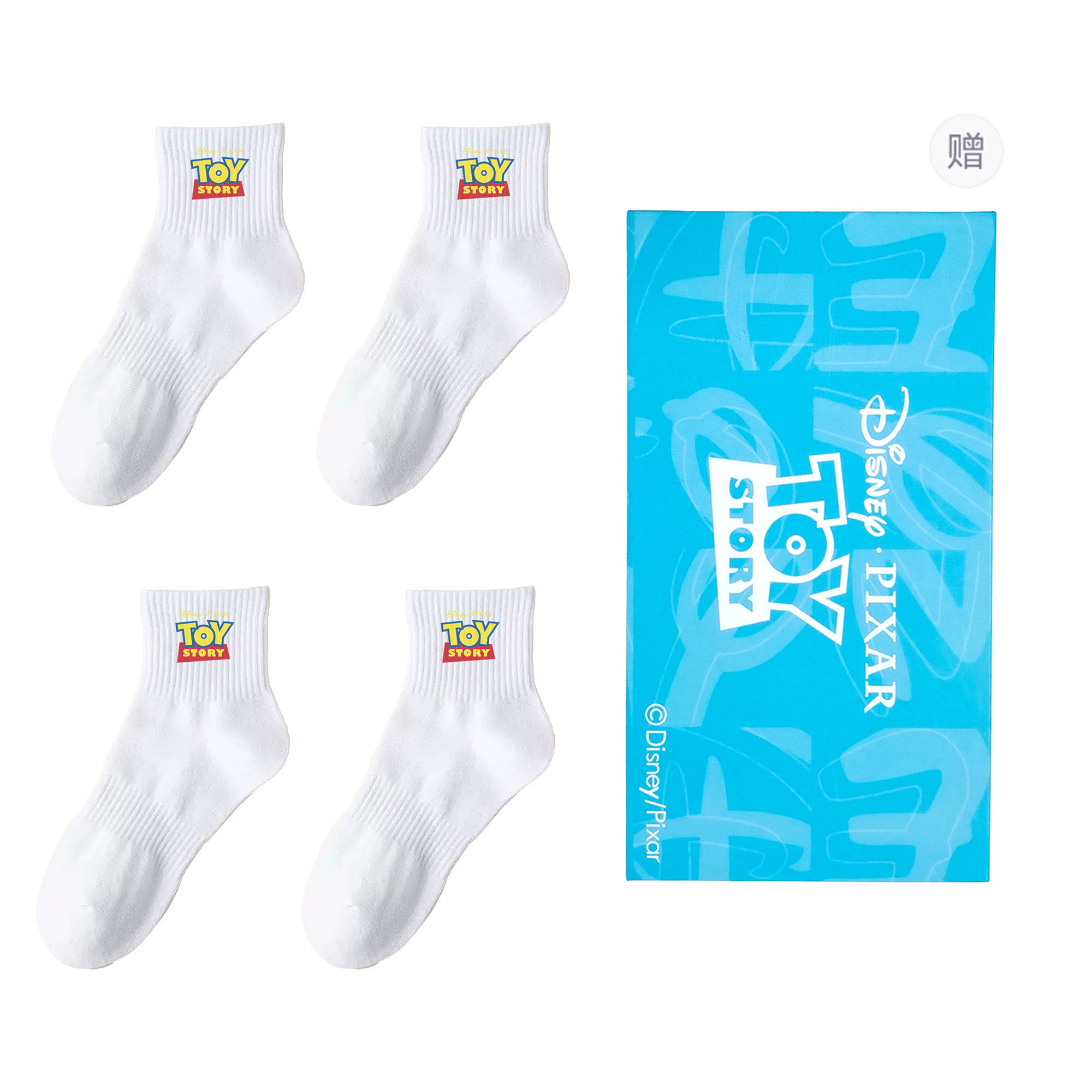 Набор из 4 пар унисекс носков Crew Disney, белый
Набор из 4 пар унисекс носков Crew Disney, белый