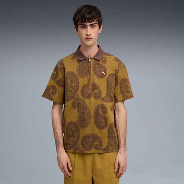 Мужская рубашка-поло свободного кроя Mmq Puma, коричневый
Мужская рубашка-поло свободного кроя Mmq Puma, коричневый