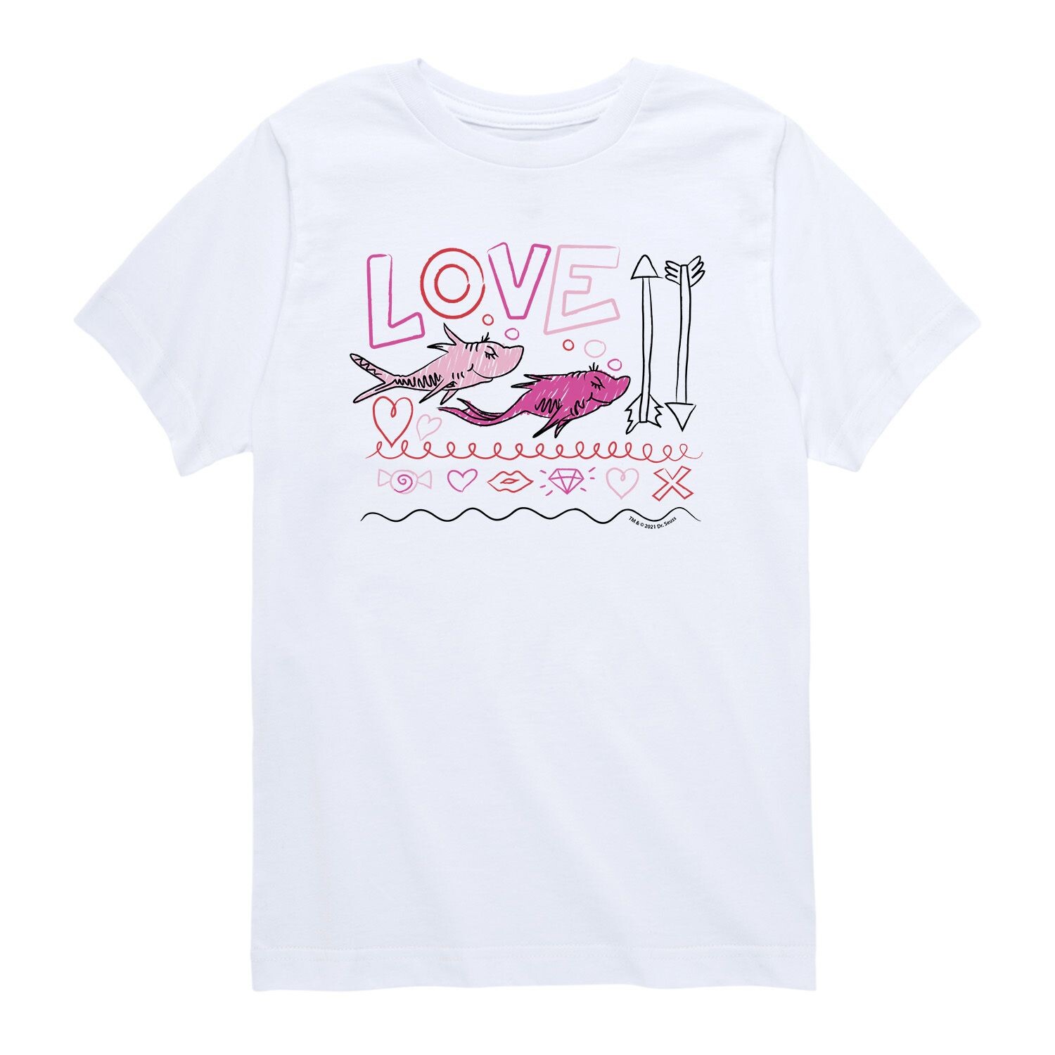 Футболка с рисунком Dr. Seuss Love Fish для мальчиков 8–20 лет Licensed Character
Футболка с рисунком Dr. Seuss Love Fish для мальчиков 8–20 лет Licensed Character