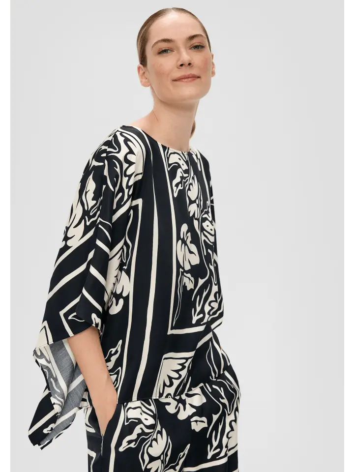 Блуза sOliver BLACK LABEL 3/4 Arm, черный
Блуза sOliver BLACK LABEL 3/4 Arm, черный