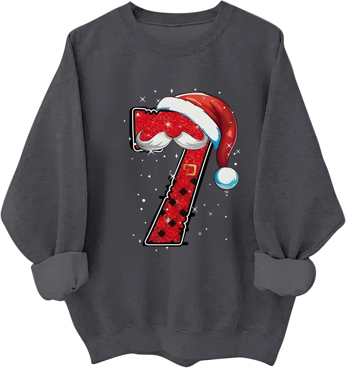 Рождественский свитшот для женщин с принтом, Loose Fit, Lightweight FQZWONG
Рождественский свитшот для женщин с принтом, Loose Fit, Lightweight FQZWONG