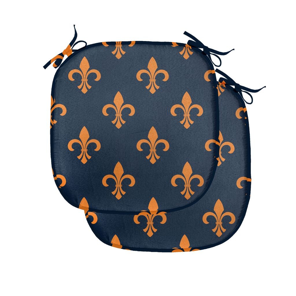 Подушки на обеденный стул ABAKUHAUS Fleur De Lis, дизайн Crest, декоративная водонепроницаемая подушка с ремнями для кухонных сидений, 40 см x 40 см — упаковка из 2 шт., цвет индиго, синий
Подушки на обеденный стул ABAKUHAUS Fleur De Lis, дизайн Crest, декоративная водонепроницаемая подушка с ремнями для кухонных сидений, 40 см x 40 см — упаковка из 2 шт., цвет индиго, синий