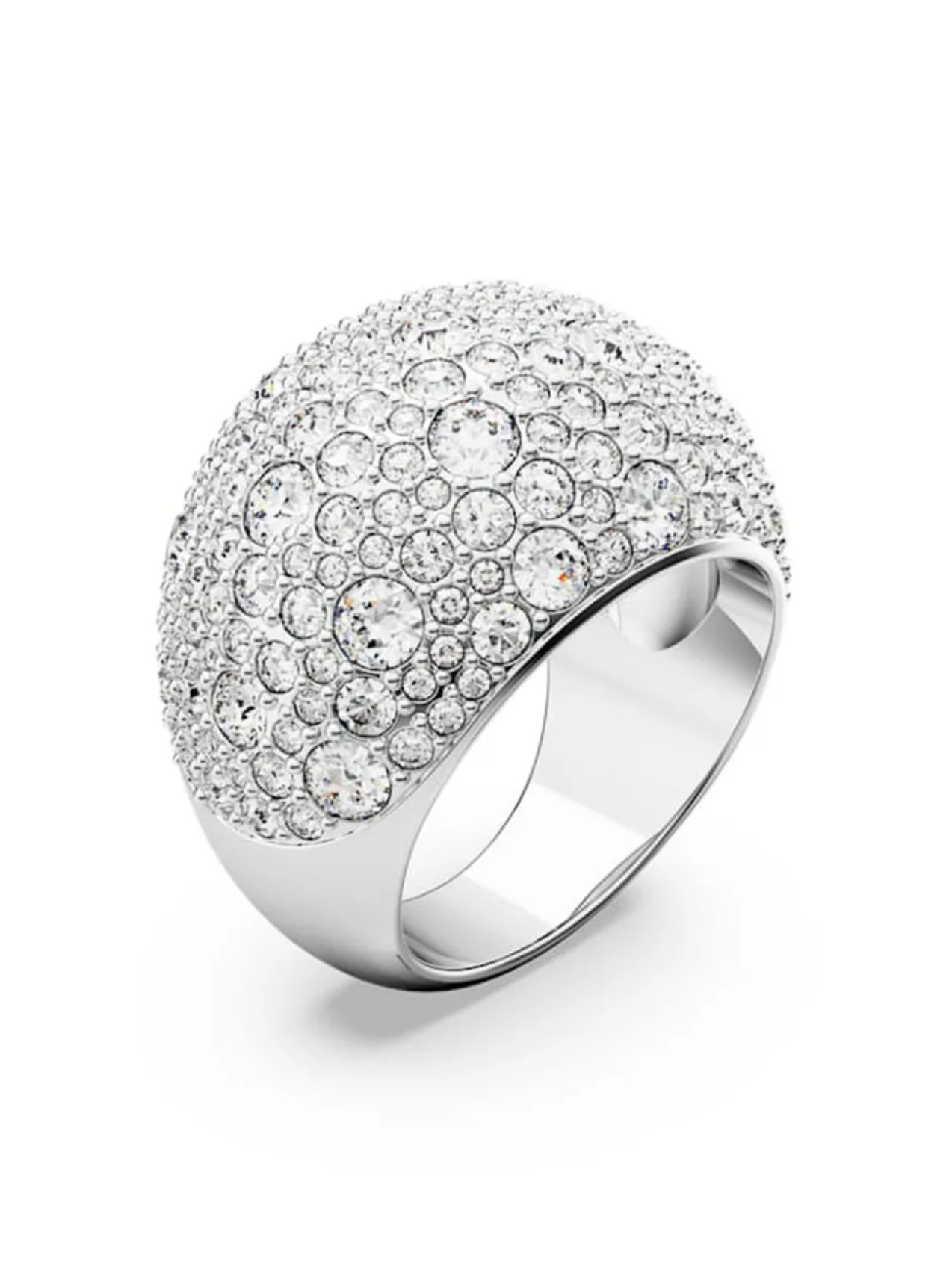 Коктейльное кольцо Swarovski Sublima, серебряный
Коктейльное кольцо Swarovski Sublima, серебряный