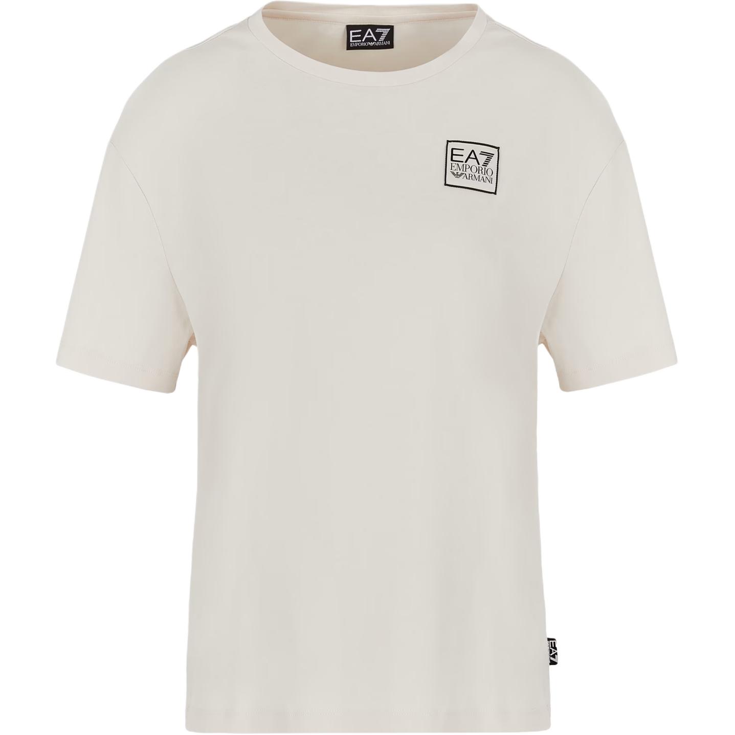 Футболка с рукавом дроп-шилдер Emporio Armani женская серо-бежевая
Футболка с рукавом дроп-шилдер Emporio Armani женская серо-бежевая