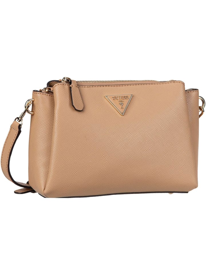 Наплечная сумка Guess, бежевый 
Наплечная сумка Guess, бежевый