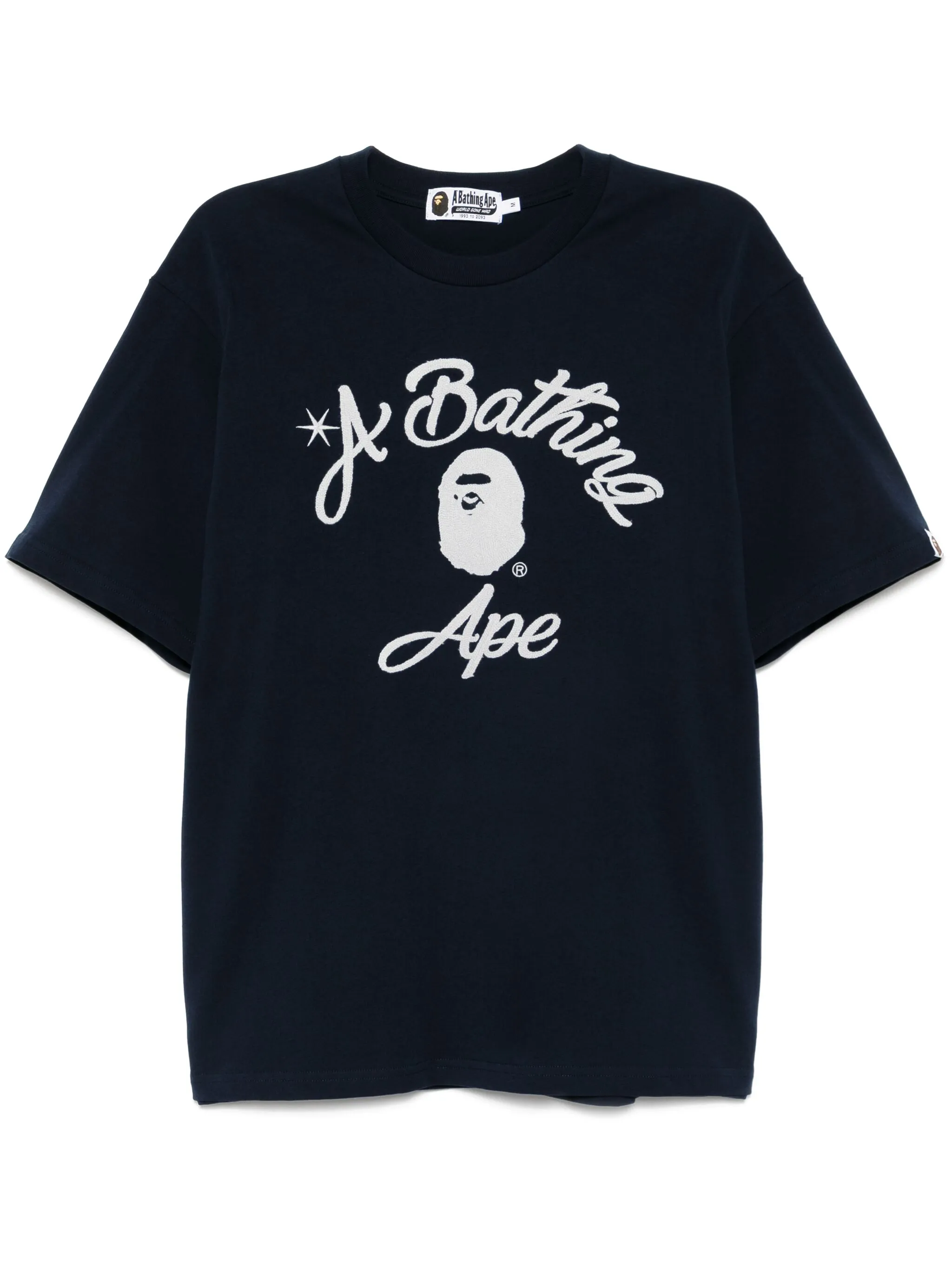 Футболка с декоративной строчкой A Bathing Ape, синий
Футболка с декоративной строчкой A Bathing Ape, синий