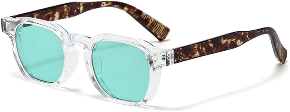 Квадратные солнцезащитные очки для мужчин в стиле панк, двухцветные, с защитой от УФ-излучения UV400, ретро, с заклепками, модные женские очки с прозрачными линзами в оправе TVTBBVV, Transparent
Квадратные солнцезащитные очки для мужчин в стиле панк, двухцветные, с защитой от УФ-излучения UV400, ретро, с заклепками, модные женские очки с прозрачными линзами в оправе TVTBBVV, Transparent