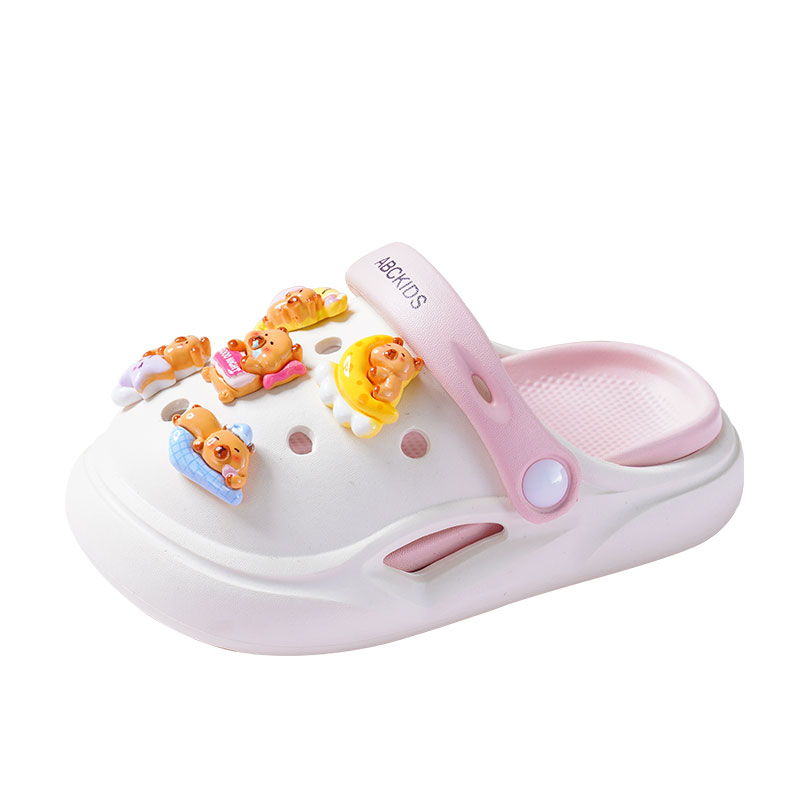Детские тапочки: нескользящие, износостойкие, легкие, амортизирующие, дышащие ABC KIDS, белый/розовый
Детские тапочки: нескользящие, износостойкие, легкие, амортизирующие, дышащие ABC KIDS, белый/розовый
