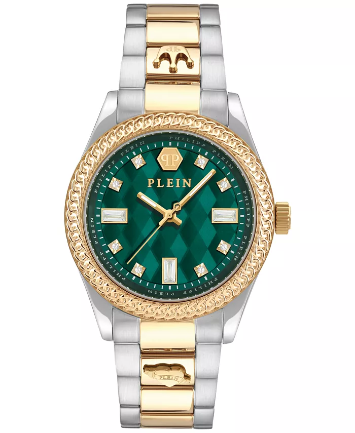 Женские часы Queen Crystal с двухцветным браслетом из нержавеющей стали, 38 мм Philipp Plein
Женские часы Queen Crystal с двухцветным браслетом из нержавеющей стали, 38 мм Philipp Plein