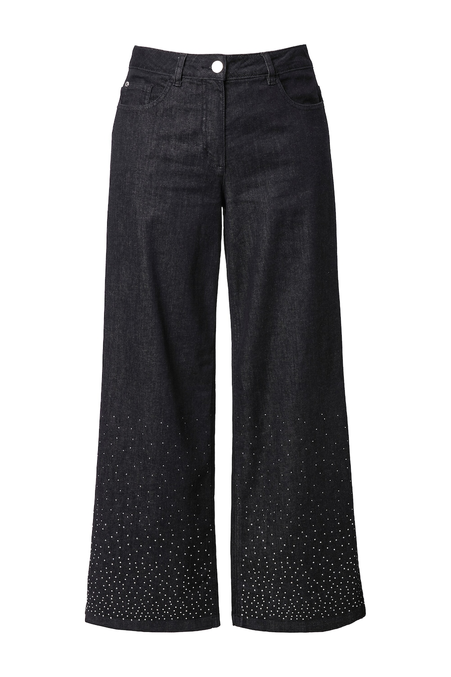 Джинсы с широкими штанинами MIAMODA, черный
Джинсы с широкими штанинами MIAMODA, черный