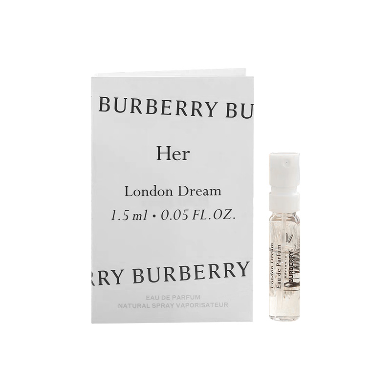 Flowers With Her Dream London набор пробников духов 1,5 мл/1,5 мл*2/1,5 мл*3/1,5 мл*5/1,5 мл*8 Burberry
Flowers With Her Dream London набор пробников духов 1,5 мл/1,5 мл*2/1,5 мл*3/1,5 мл*5/1,5 мл*8 Burberry