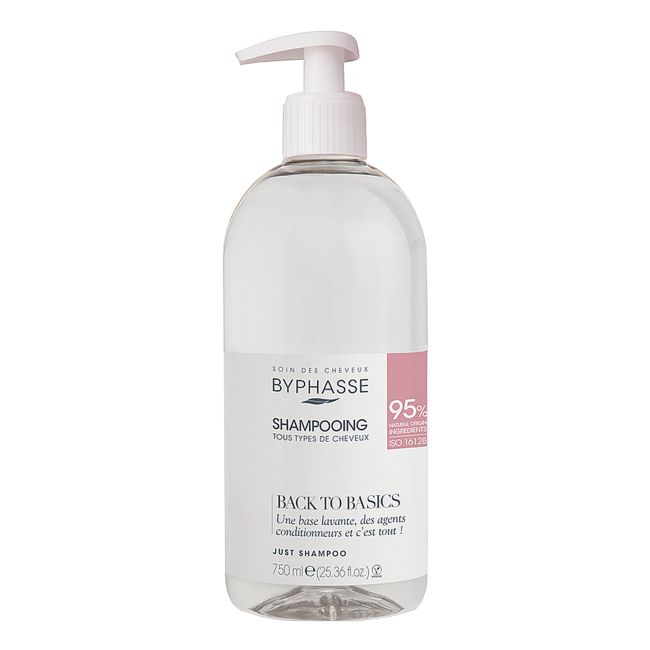 Вернуться к основам шампунь для волос Byphasse, 750 мл 
Вернуться к основам шампунь для волос Byphasse, 750 мл