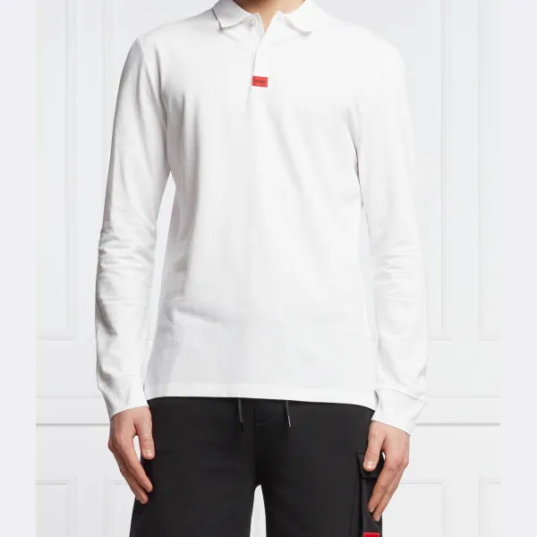 Поло deresolo222 приталенного кроя досада Hugo, белый
Поло deresolo222 приталенного кроя досада Hugo, белый