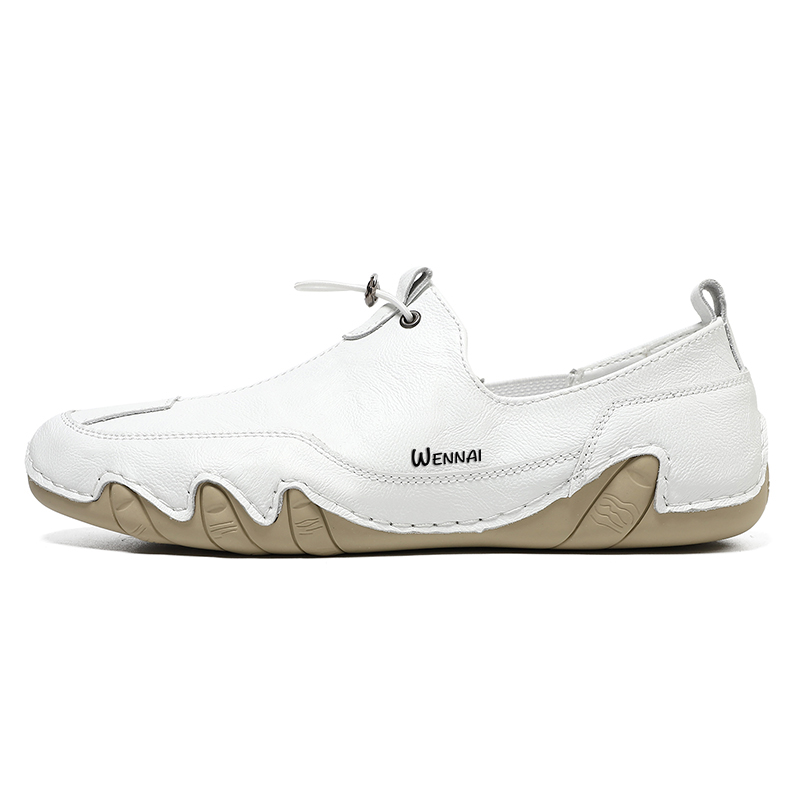 Wen Nai Мужские повседневные туфли белого цвета
Wen Nai Мужские повседневные туфли белого цвета