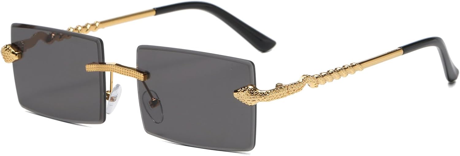 Солнцезащитные очки LJCZKA прямоугольной формы без оправы для женщин и мужчин, квадратной формы, роскошная металлическая оправа, прямоугольные очки в стиле 2000-х, Goldgrey
Солнцезащитные очки LJCZKA прямоугольной формы без оправы для женщин и мужчин, квадратной формы, роскошная металлическая оправа, прямоугольные очки в стиле 2000-х, Goldgrey