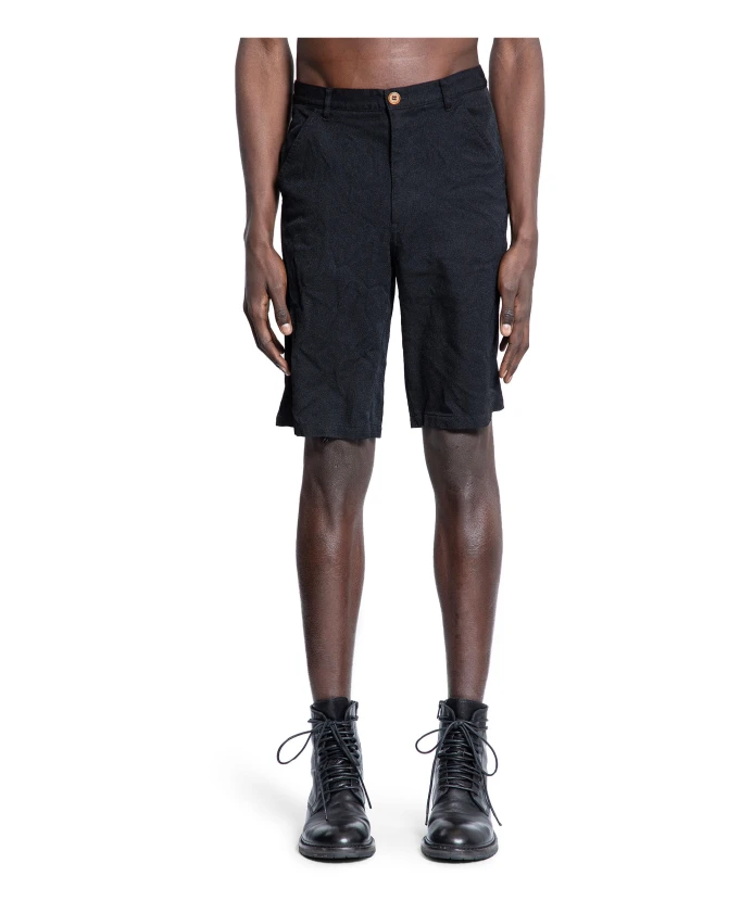 Черные нейлоновые джинсовые брюки с карманами Comme Des Garã§Ons, черный
Черные нейлоновые джинсовые брюки с карманами Comme Des Garã§Ons, черный