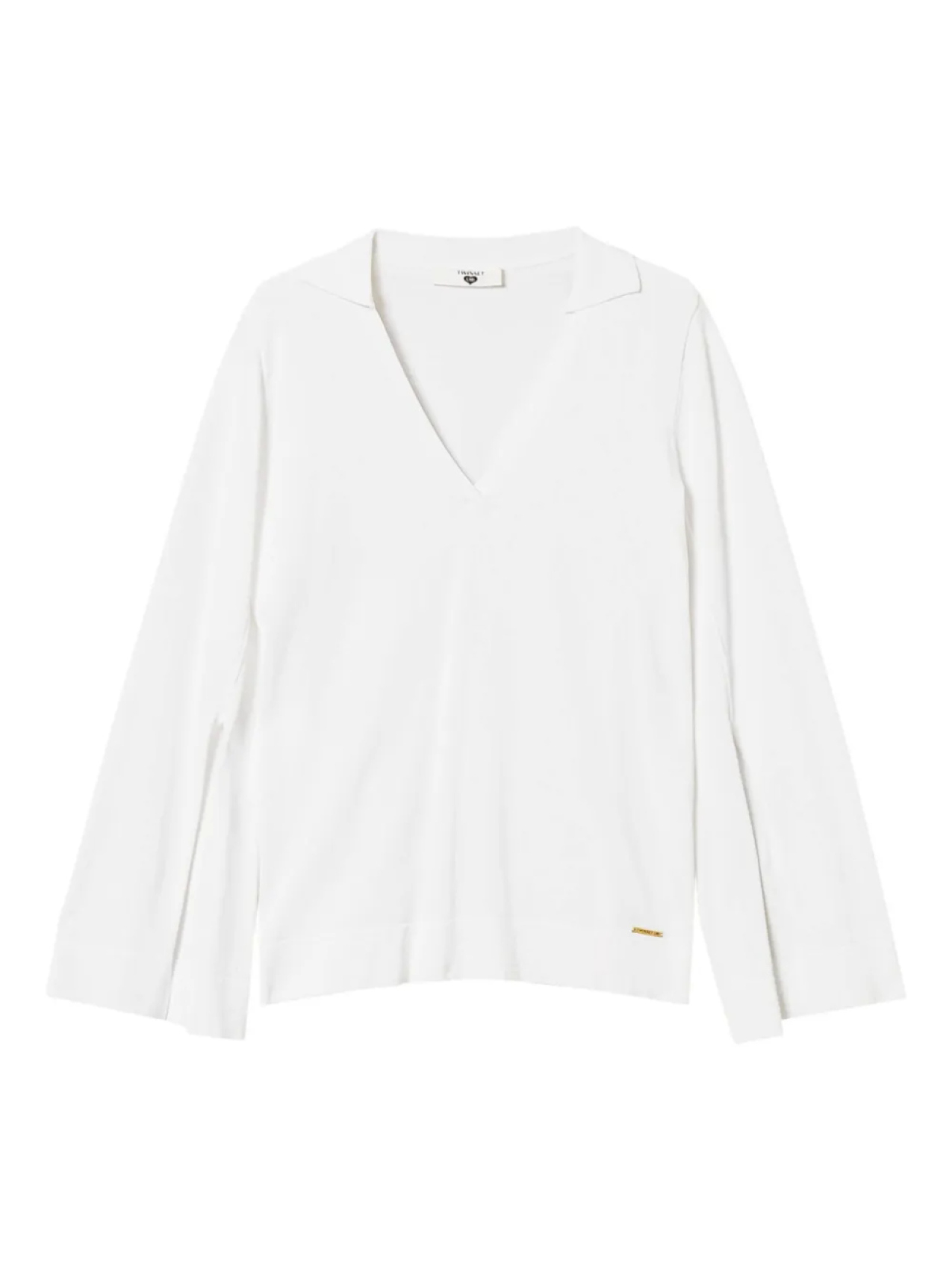 Вязаный свитер TWINSET, белый
Вязаный свитер TWINSET, белый