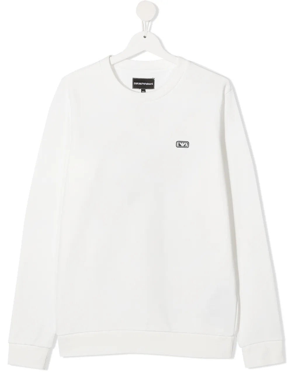 Толстовка с вышитым логотипом Emporio Armani Kids, белый
Толстовка с вышитым логотипом Emporio Armani Kids, белый