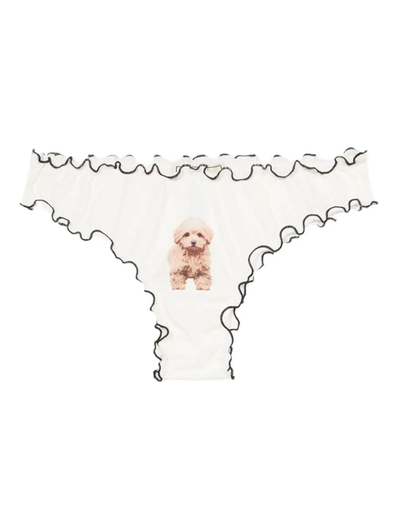 Blumarine трусы-брифы с оборками, белый
Blumarine трусы-брифы с оборками, белый