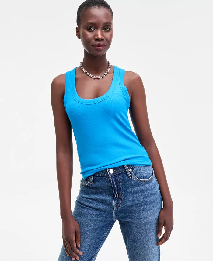 Женский топ с глубоким асимметричным подолом On 34th, синий
Женский топ с глубоким асимметричным подолом On 34th, синий