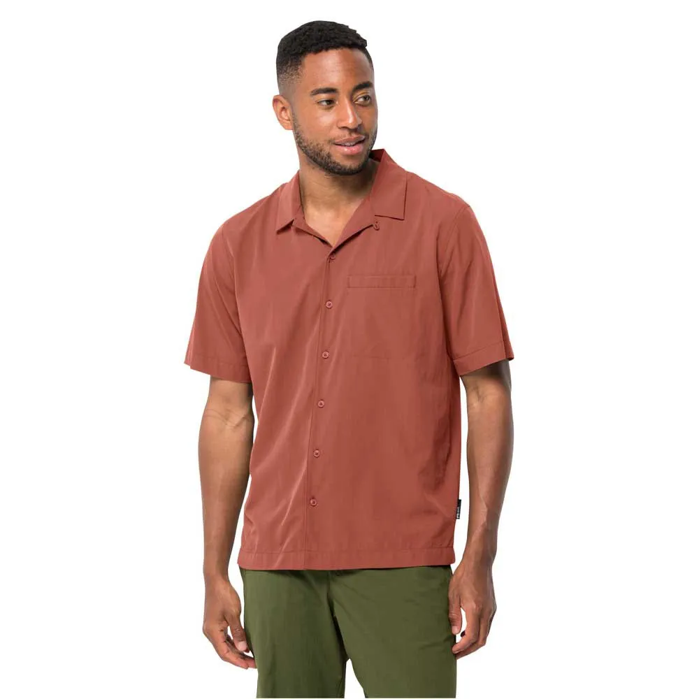 Рубашка с коротким рукавом Jack Wolfskin Atacama, красный
Рубашка с коротким рукавом Jack Wolfskin Atacama, красный