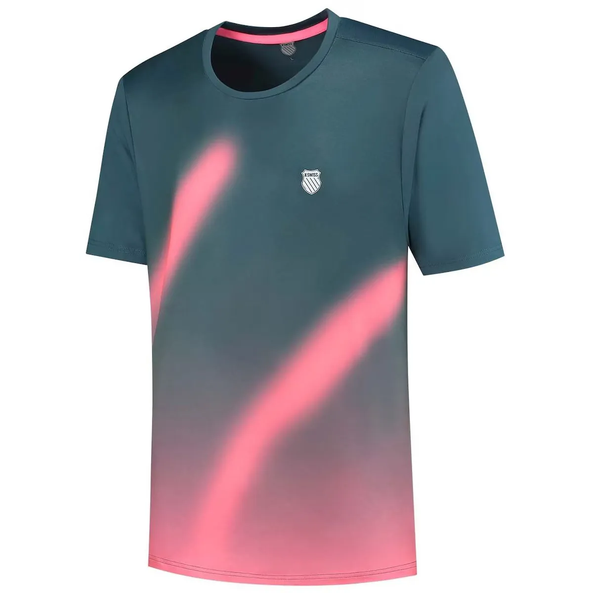 Мужская теннисная рубашка и рубашка для падела HYPERCOURT PRINT CREW 5 K· Швейцарский K-Swiss, цвет Rosa
Мужская теннисная рубашка и рубашка для падела HYPERCOURT PRINT CREW 5 K· Швейцарский K-Swiss, цвет Rosa