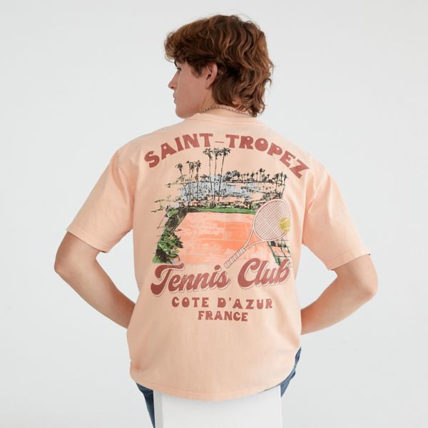 Мужская оверсайз футболка с принтом Aeropostale, розовый
Мужская оверсайз футболка с принтом Aeropostale, розовый