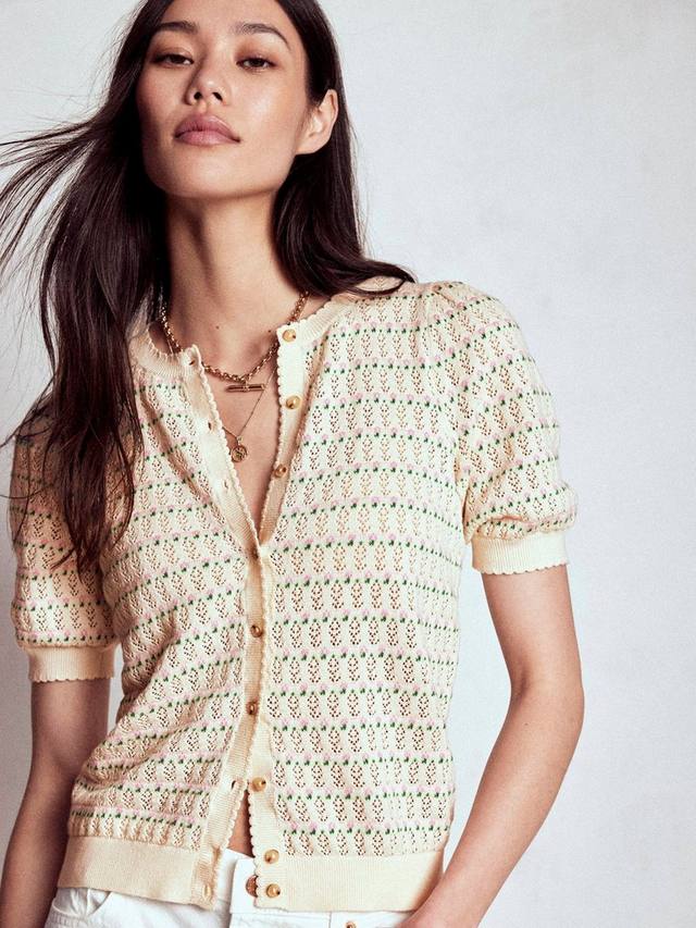 Кардиган с точечным узором пойнтеле Boden, Ivory/Multi
Кардиган с точечным узором пойнтеле Boden, Ivory/Multi