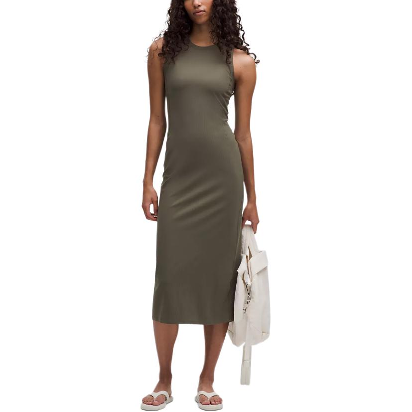 Женское платье без рукавов Lululemon, зеленый
Женское платье без рукавов Lululemon, зеленый