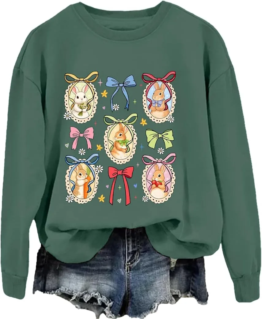 Свитшот с кроликом на Пасху
Свитшот с кроликом на Пасху