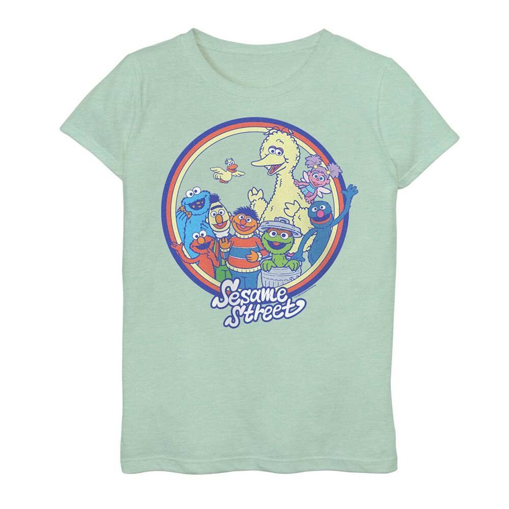 Футболка с круглым логотипом для девочек 7–16 лет «Улица Сезам» Groupshot Licensed Character, цвет Mint
Футболка с круглым логотипом для девочек 7–16 лет «Улица Сезам» Groupshot Licensed Character, цвет Mint