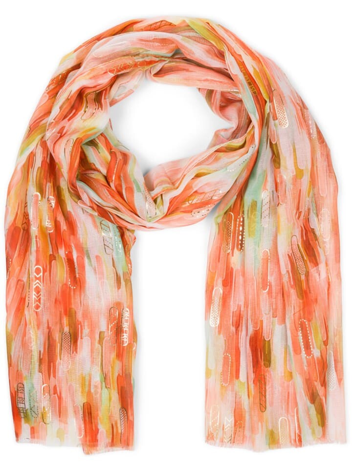 Шарф styleBREAKER, оранжевый
Шарф styleBREAKER, оранжевый