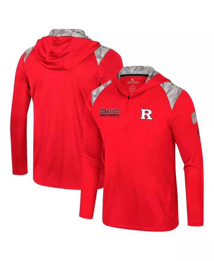 Мужская толстовка Scarlet Rutgers Scarlet Knights OHT Military Appreciation с капюшоном на четверть молнии Colosseum
Мужская толстовка Scarlet Rutgers Scarlet Knights OHT Military Appreciation с капюшоном на четверть молнии Colosseum