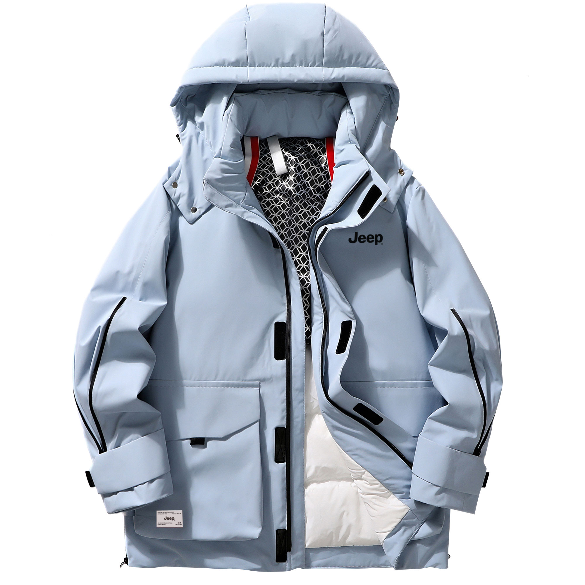 Jeep Унисекс пуховик, Misty Rain Blue
Jeep Унисекс пуховик, Misty Rain Blue