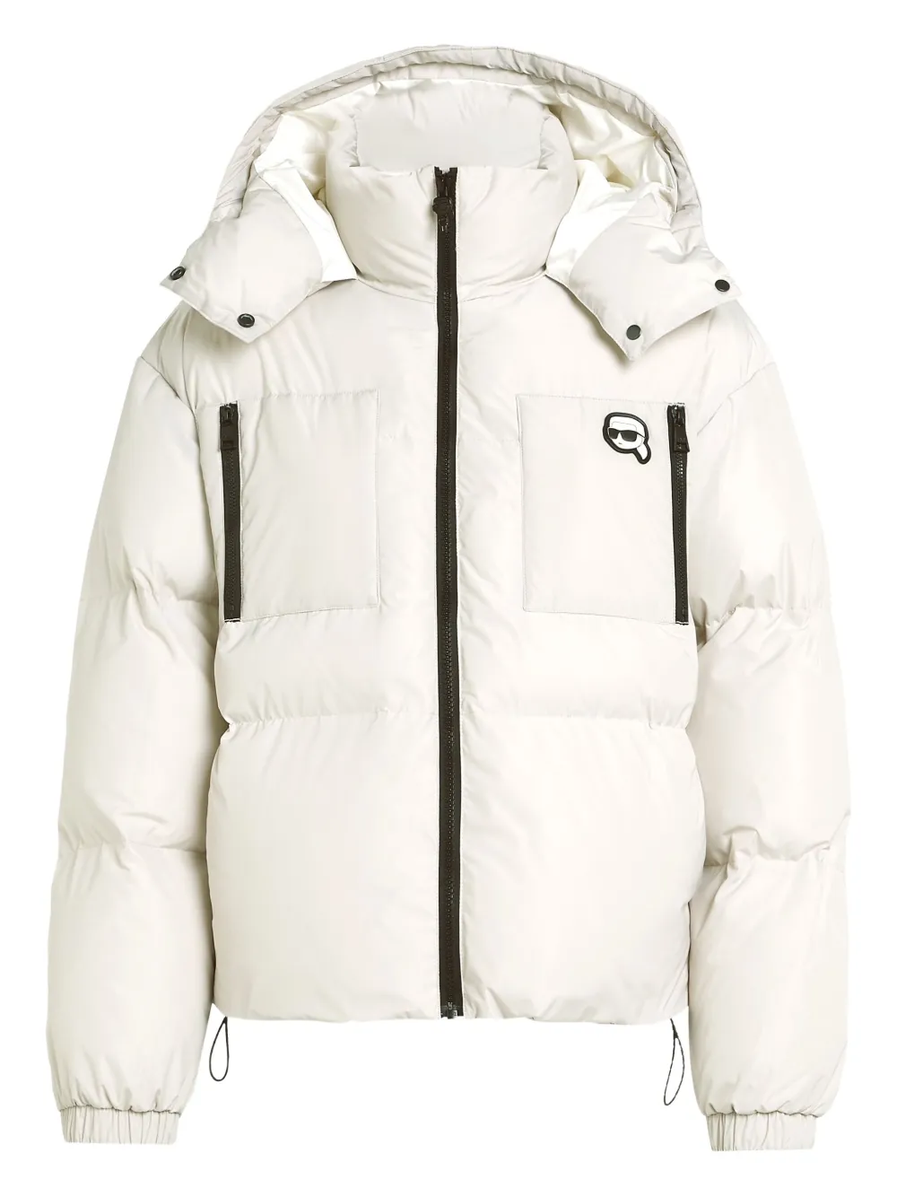 Пуховик с капюшоном KARL LAGERFELD, белый
Пуховик с капюшоном KARL LAGERFELD, белый