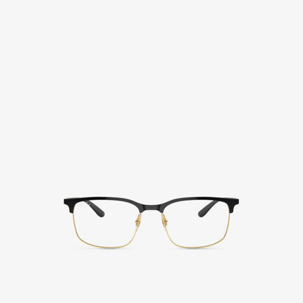 Rx6518 очки в металлической оптической оправе в квадратной оправе Ray-Ban, черный
Rx6518 очки в металлической оптической оправе в квадратной оправе Ray-Ban, черный