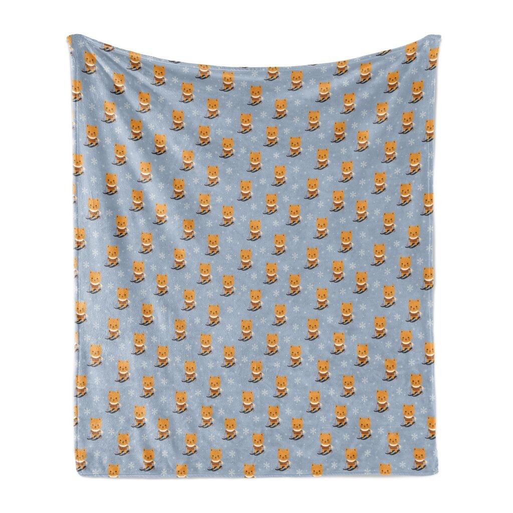 Мягкое фланелевое флисовое одеяло ABAKUHAUS Ski Pattern, снежинка и котенок, уютный плюш для использования в помещении и на улице, 125 x 175 см, синий, серый и абрикосовый
Мягкое фланелевое флисовое одеяло ABAKUHAUS Ski Pattern, снежинка и котенок, уютный плюш для использования в помещении и на улице, 125 x 175 см, синий, серый и абрикосовый