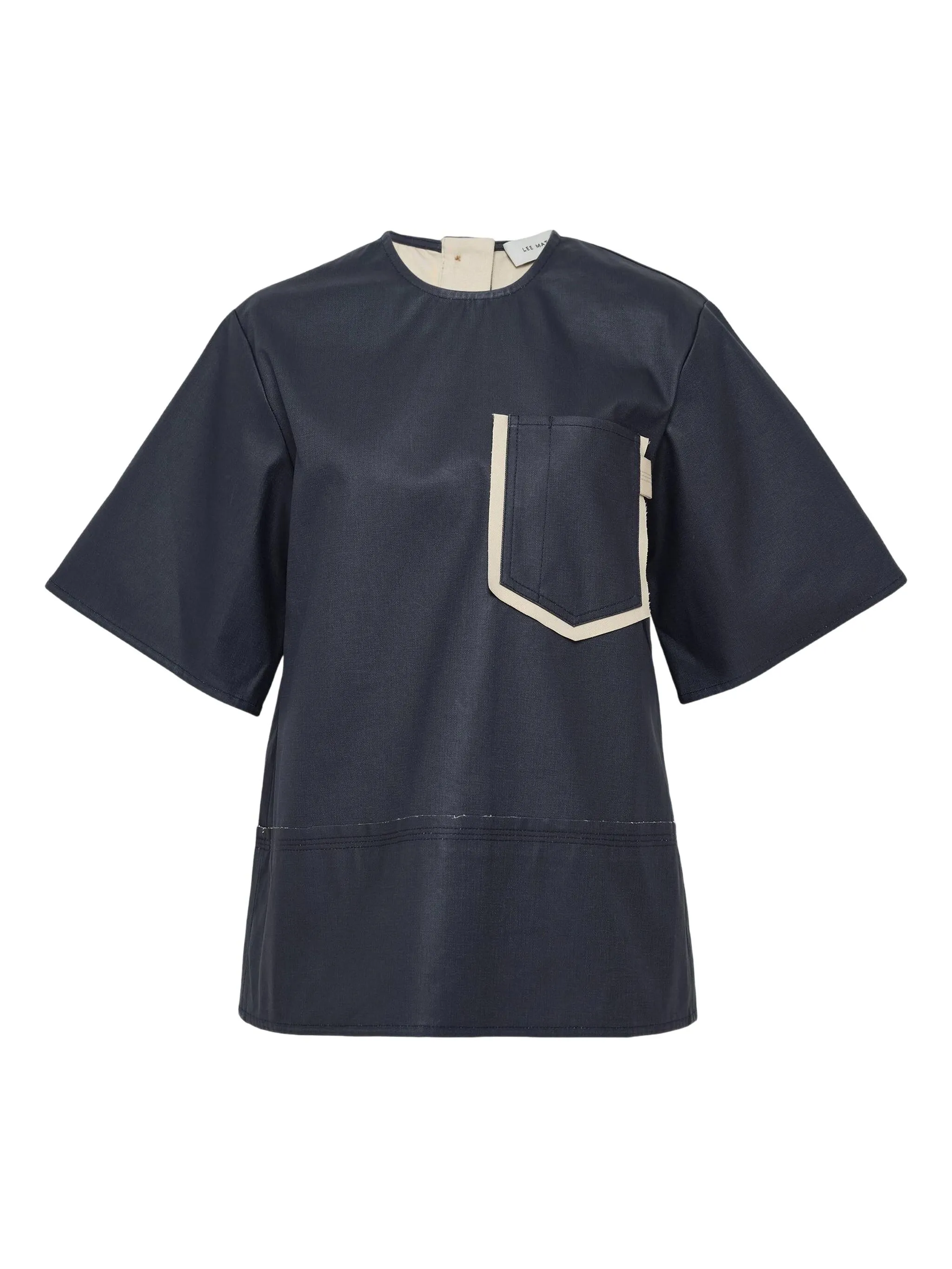 Рубашка Henry с нагрудным карманом Lee Mathews, синий
Рубашка Henry с нагрудным карманом Lee Mathews, синий