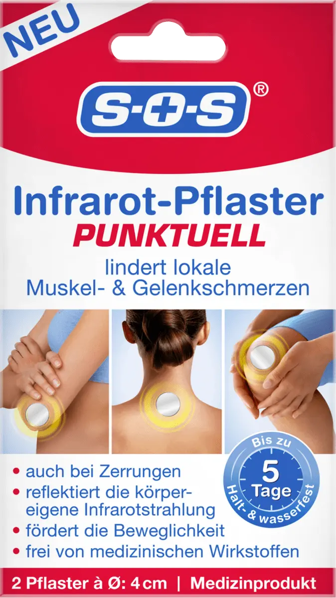 Инфракрасный пластырь гибкий 2 шт. SOS 
Инфракрасный пластырь гибкий 2 шт. SOS