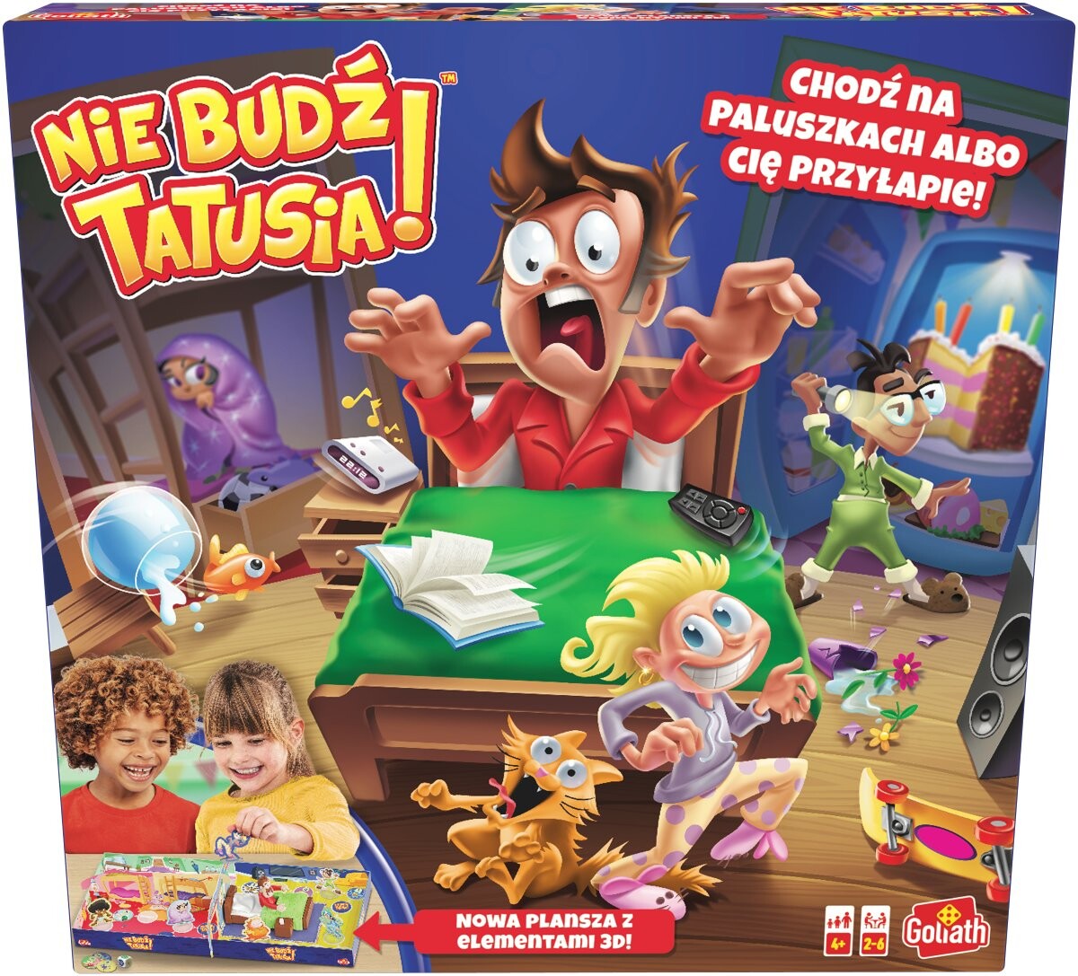 Настольная игра Голиаф, не буди папу 2.0 Goliath Games
Настольная игра Голиаф, не буди папу 2.0 Goliath Games
