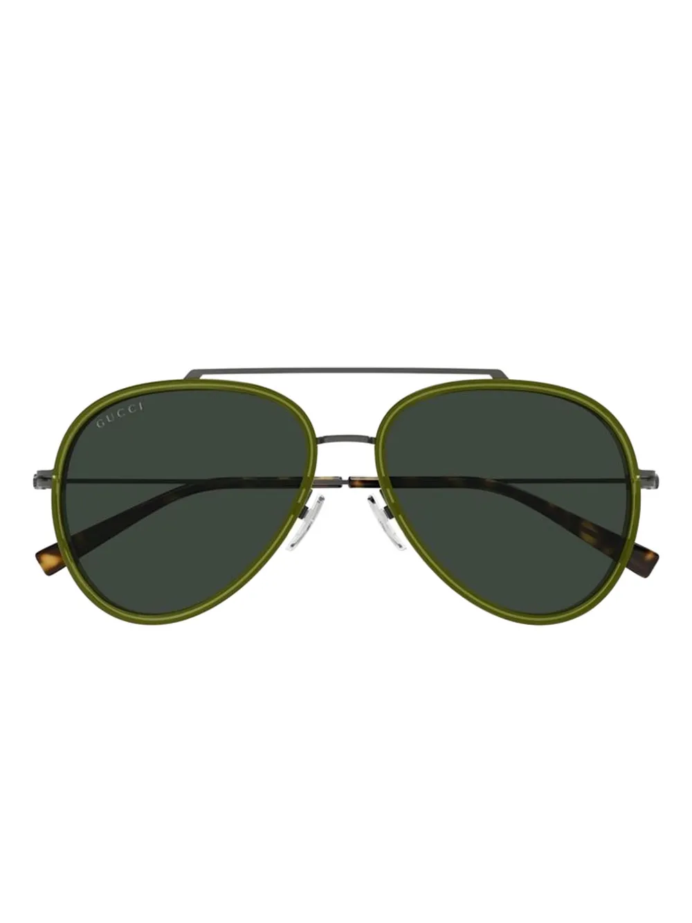 Солнцезащитные очки в оправе-авиатор Gucci, зеленый
Солнцезащитные очки в оправе-авиатор Gucci, зеленый