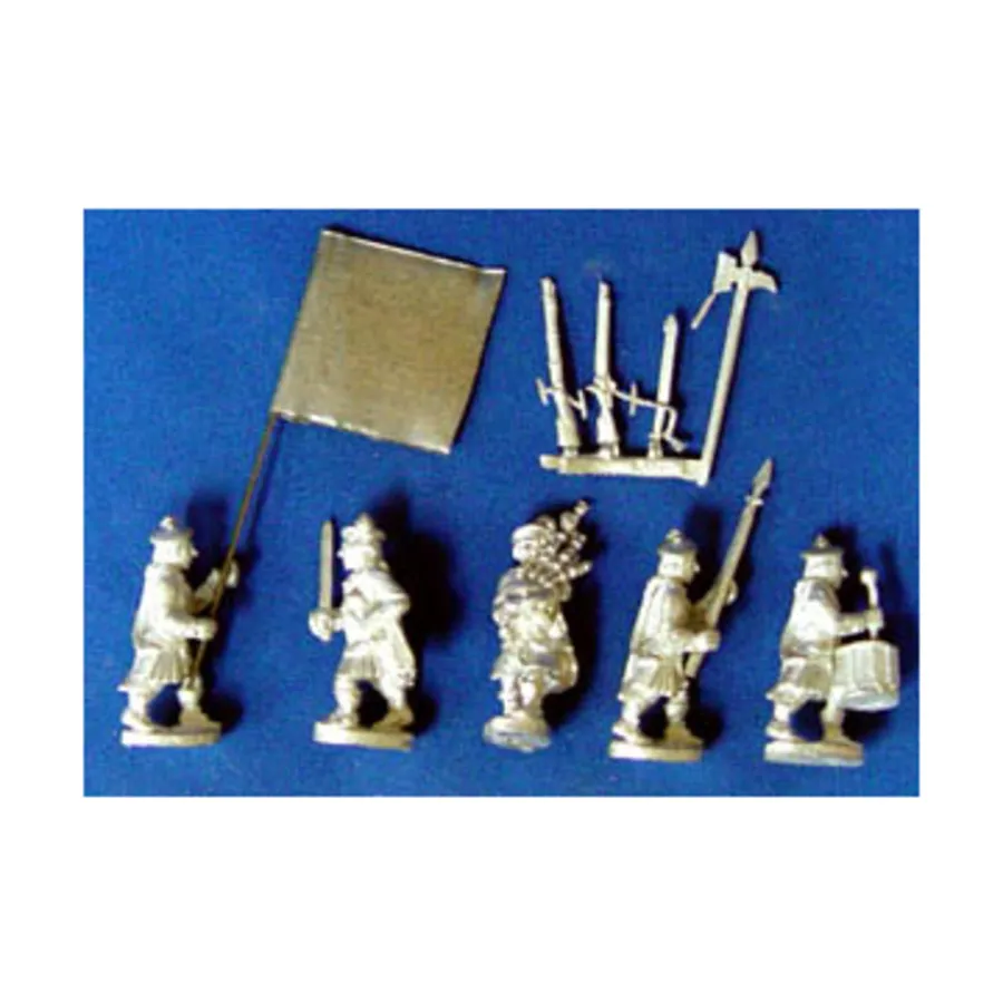 Командная группа шотландских горцев 1759 г., Historical Miniatures - French and Indian War (25mm)
Командная группа шотландских горцев 1759 г., Historical Miniatures - French and Indian War (25mm)