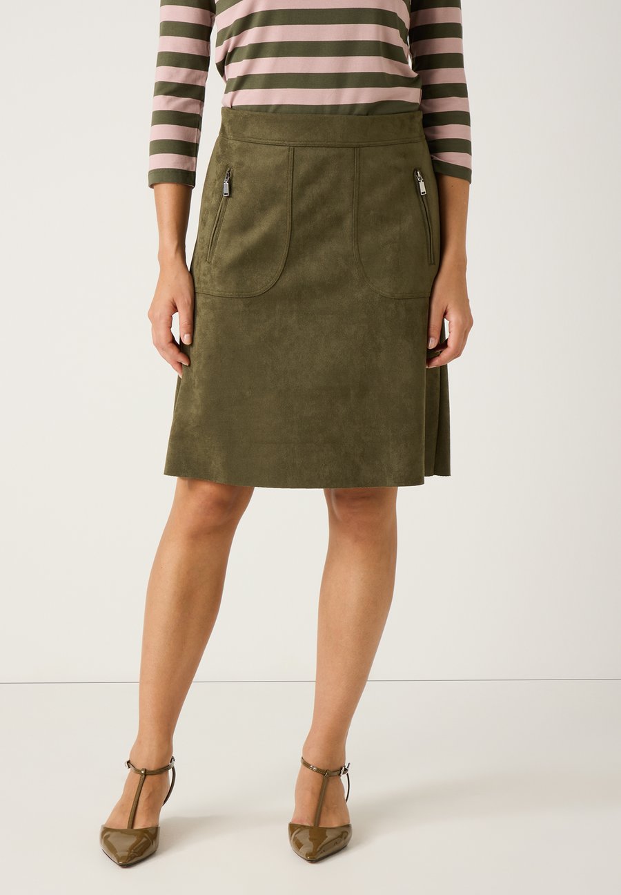 Юбка More & More A-line skirt, Olive Leaf/Olive
Юбка More & More A-line skirt, Olive Leaf/Olive