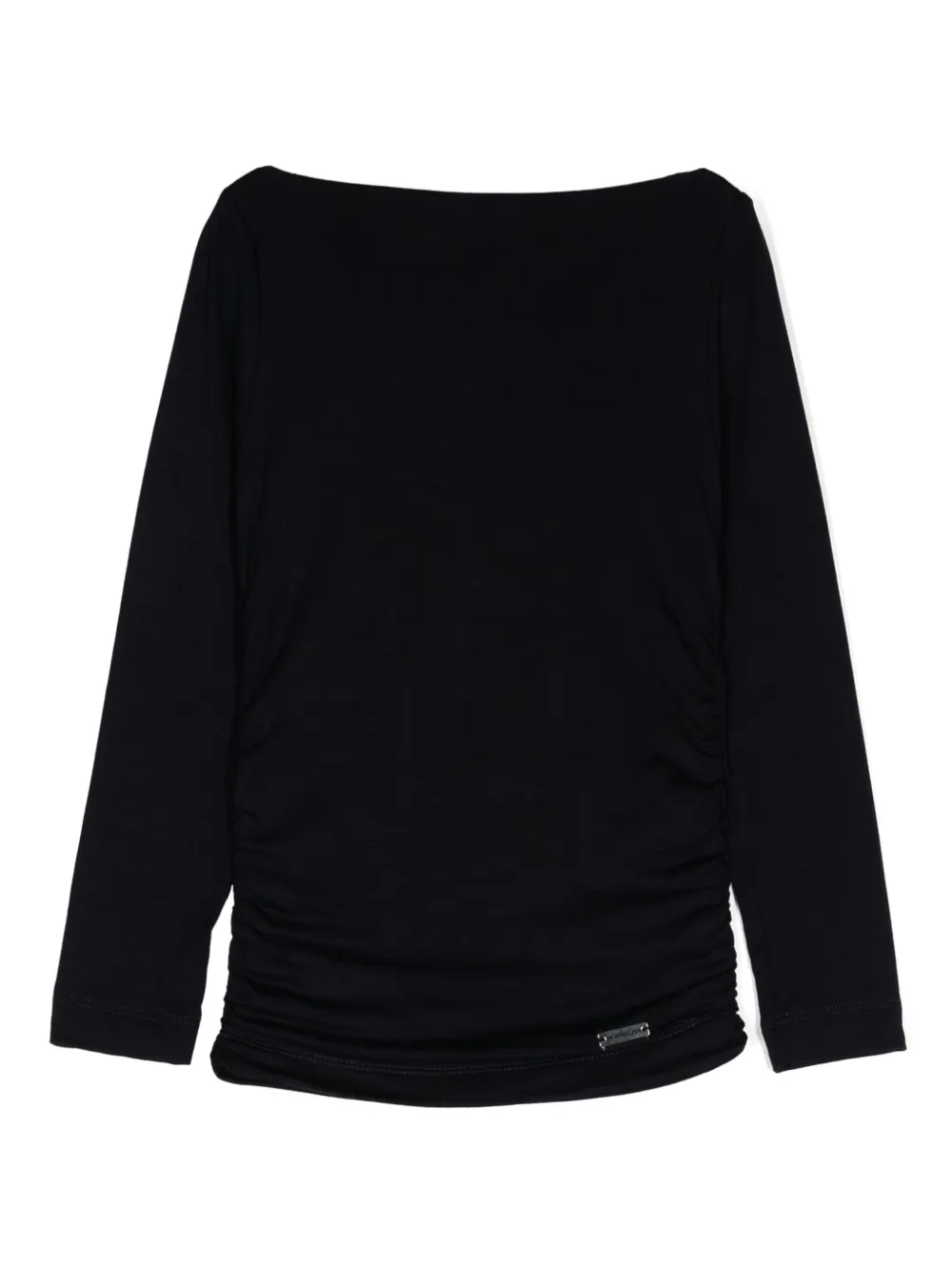 Футболка из джерси со сборками Monnalisa, синий
Футболка из джерси со сборками Monnalisa, синий